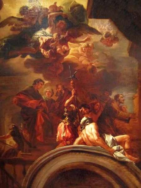 Francesco Solimena St Francis before the Pope oil painting picture